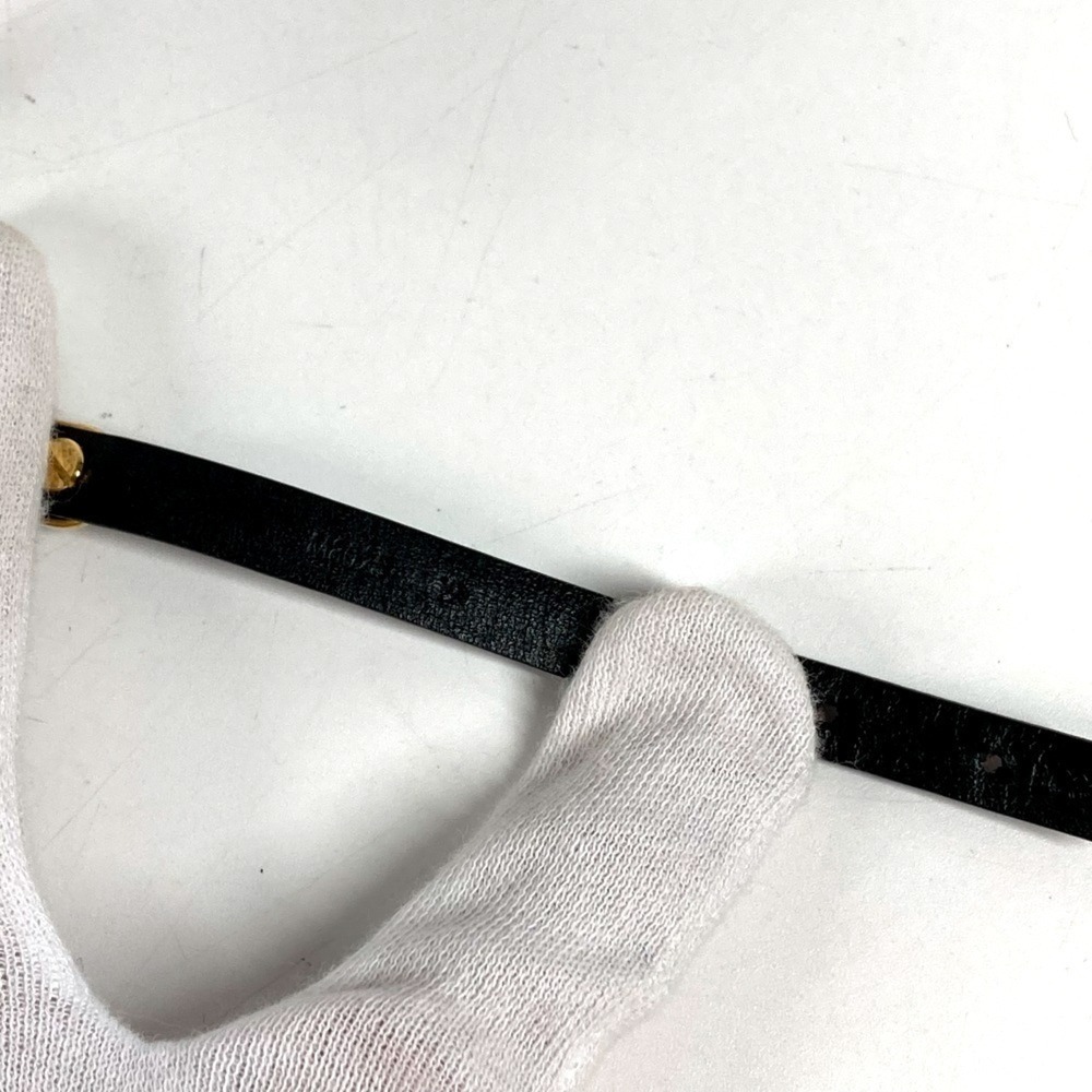 LOUIS VUITTON Monogram Leather Bracelet - Picture 6 of 8